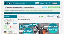 Desktop Screenshot of diampro.com